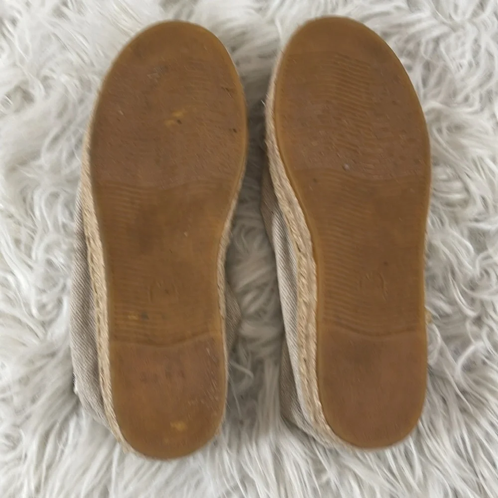Soludos Limoncello Smoking Slipper Slip On Espadrille Size 5